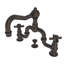 Chesterfield Bathroom Bridge Faucet with Drain Assembly-1167095363-1100787456