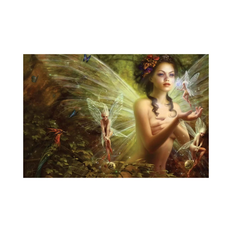 Tears Of The Moon by Melanie Delon - Print on Canvas, 66.04 cm H x 45.72 cm W x 1.91 cm D, Wrapped Canvas