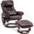 Dark Brown Faux Leather