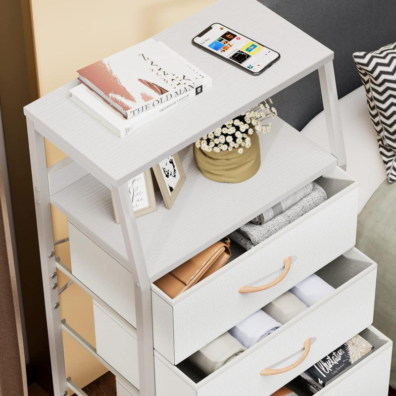 Pragna 16.1'' Wide Storage Cabinet, White