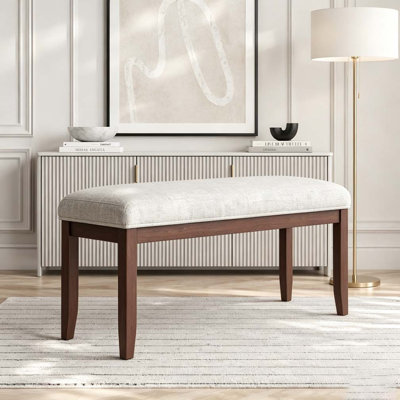 Banc rembourré pour chambre à coucher
