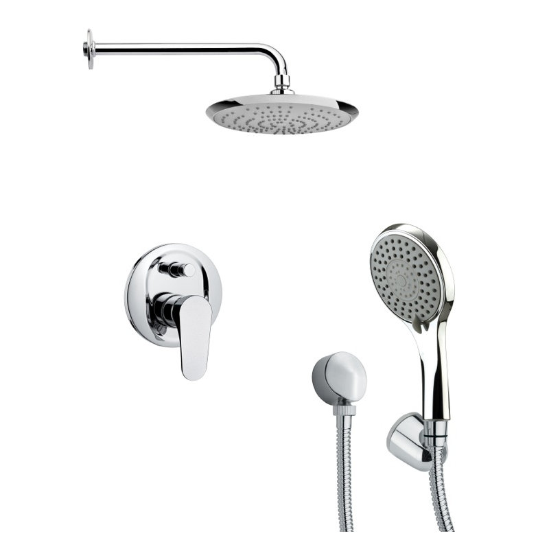 Orsino Complete Shower System with Rough in-Valve