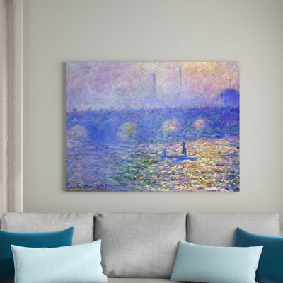 Claude Monet - Wrapped Canvas Painting
