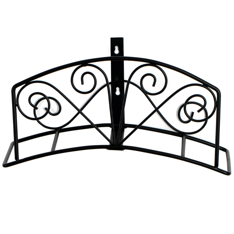 Porte-boyau d'arrosage mural en métal Gardenized