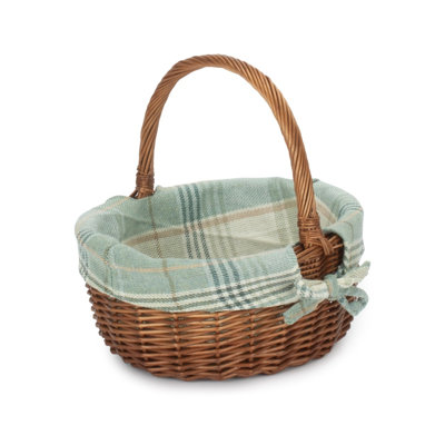 August Grove Wicker Decorative Basket