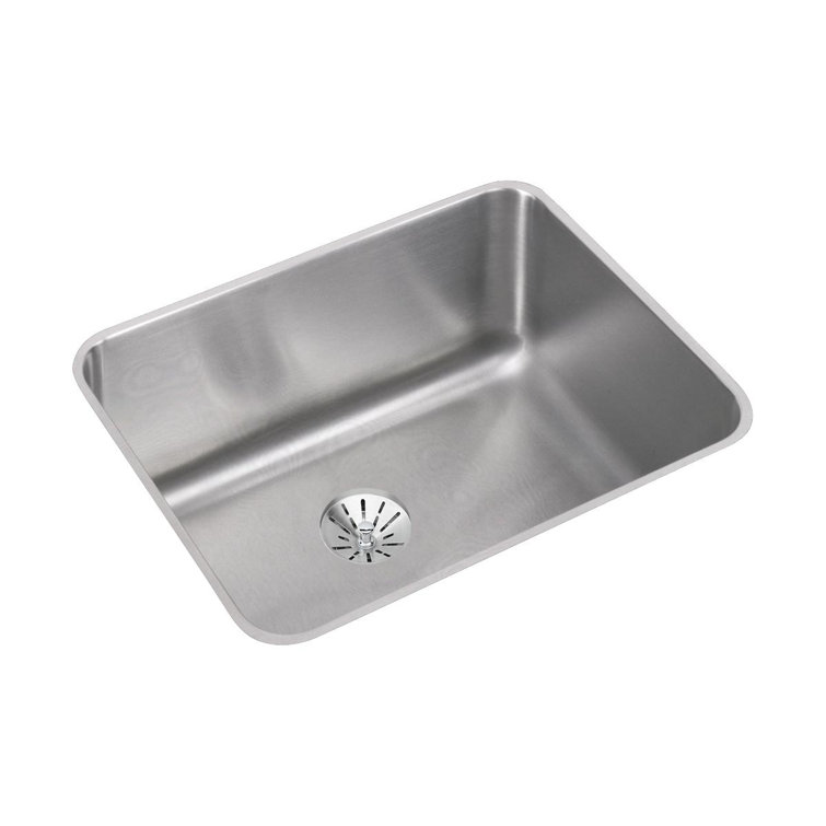 Lustertone 23.5" L x 18.25" W Undermount Kitchen Sink with Perfect Drain