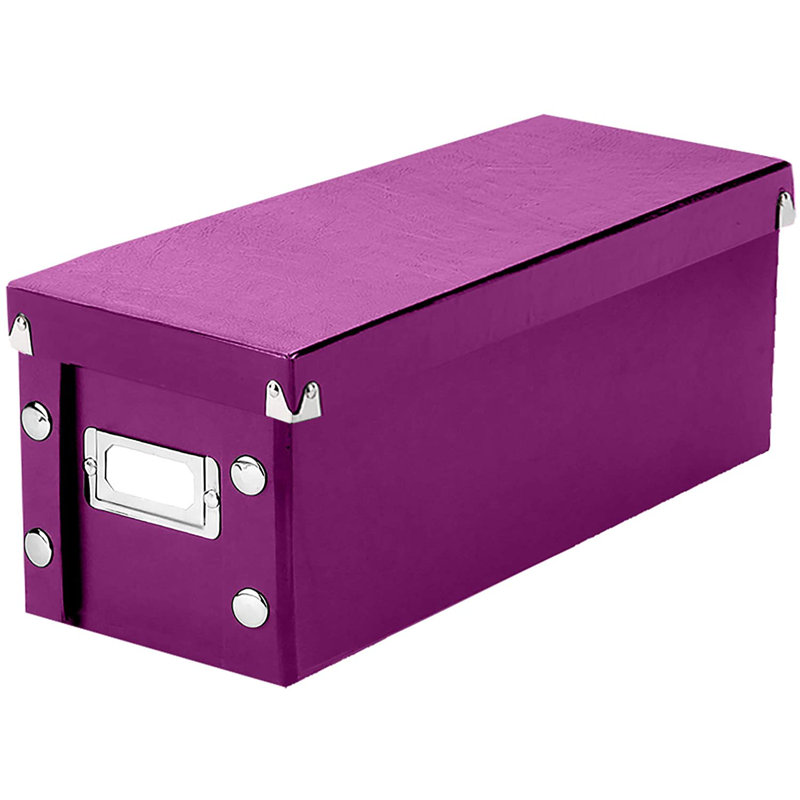Rebrilliant Cardboard/Paper Bin, Berry