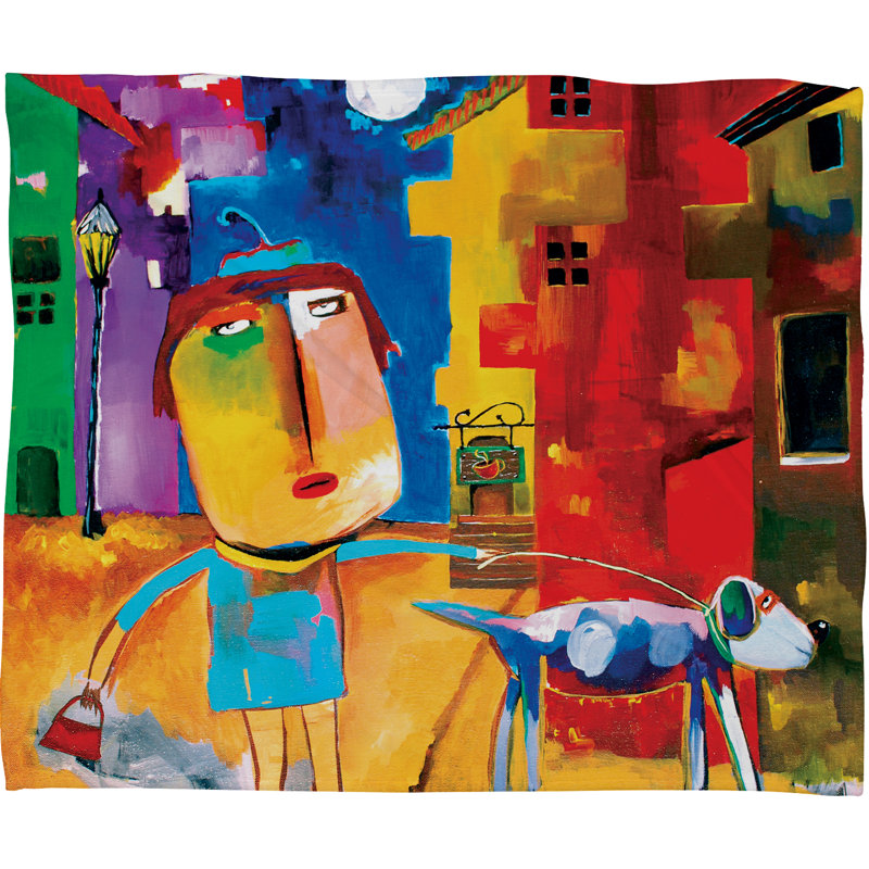 Robin Faye Gates Throw Blanket, Large