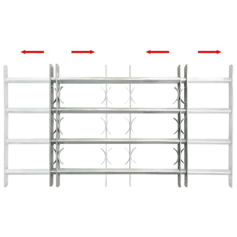 Fishback Dakota Fields Silver Metal Pet Barrier for Lawn Edging