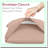 Taupe Cotton Breatheable Queen Size Pillowcase Set - 2 Pack Envelope Enclosure Pillow Covers - Soft 20x30 Pillow Protectors for Bedroom Décor