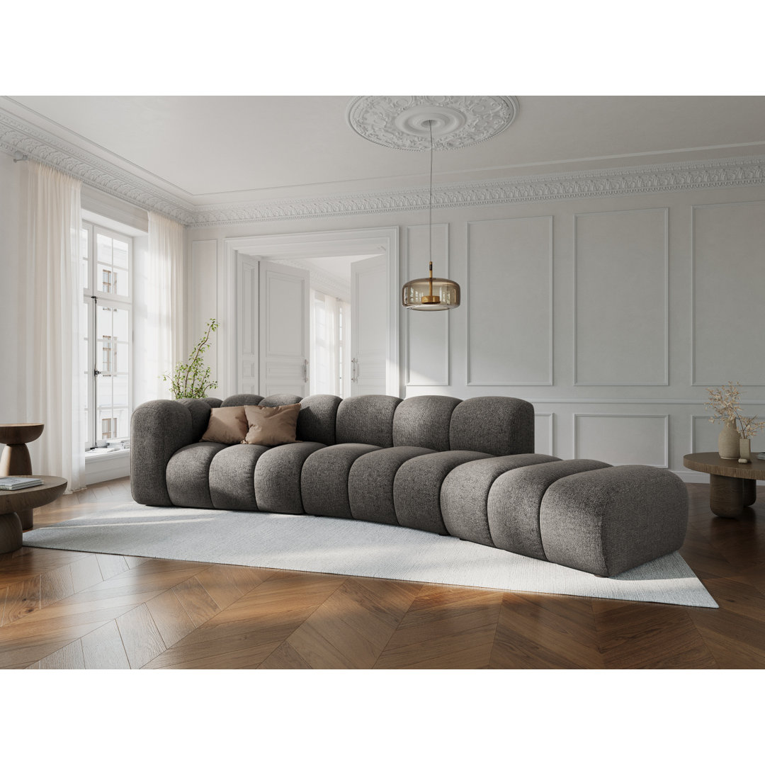 Sofa Lupine aus Samt