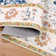 Machine Washable Non-Slip Oriental Area Rug Beige/Yellow/Orange