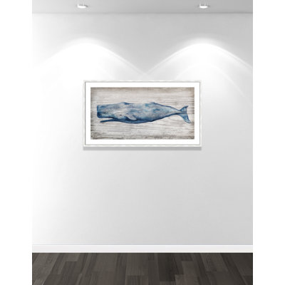 Baleine bleue Brannen - reproduction de cadre photo