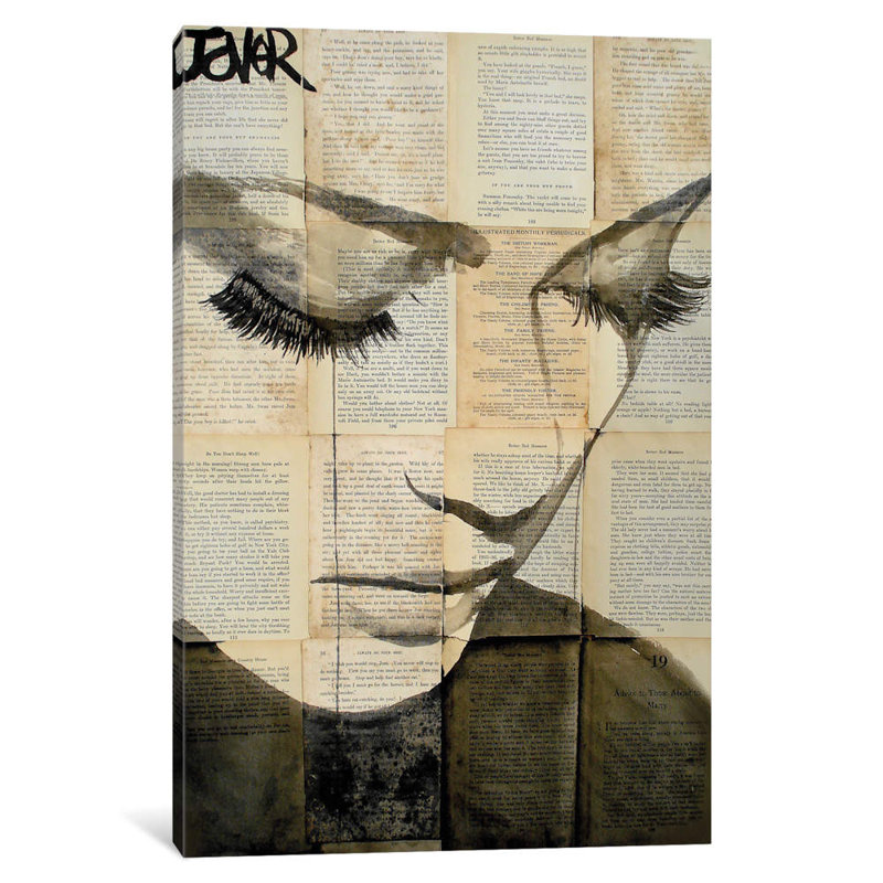 Birds by Loui Jover - Wrapped Canvas Print, 66.04 cm H x 45.72 cm W x 1.91 cm D