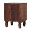 Table de chevet en bois Harper, brun, 2 tiroirs-522027923