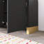 Armoire à panneau ondulé 4 portes à 4 portes avec tablettes réglables-639557573
