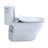 TOTO® Nexus® One-Piece Elongated 1.28 GPF Universal Height Toilet with CEFIONTECT and SS234 SoftClose Seat, WASHLET+ Ready, Cotton White