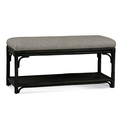 Banc de rangement en osier Summer Retreat