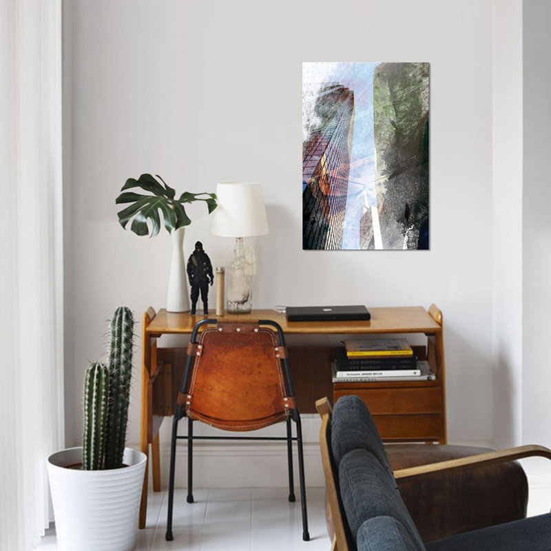 «Dallas Architecture III» par Sisa Jasper, impression sur toile tendue, H 26 po x l 18 po x P 1,5 po, Toile tendue