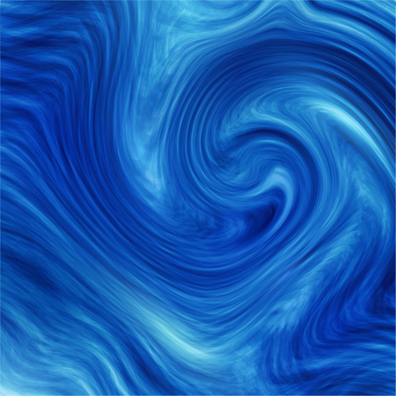 Blue Texture - Wrapped Canvas Print, 30cm H x 30cm W x 3.8cm D