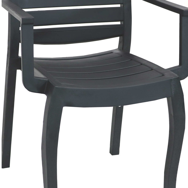 Fauteuils de salle à manger Dorthula, Gris