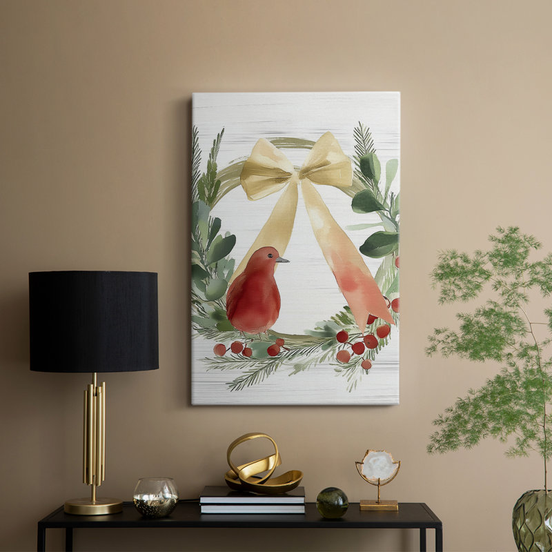 Art des Fêtes de Noël CMxxIV - galerie Cavas sur mesure, H 27 po x l 18 po