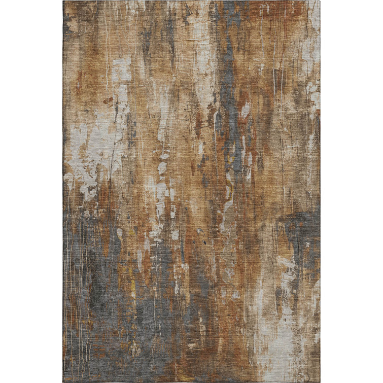 Premium Machine Washable Strinko AMF1683 Modern Rug