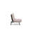 Versatile 1-Seat Sofa-Bed, Cream Linen Fabric, 28.0 x 27.6 x 15.7 inches | 100% Metal Frame, Easy Clean Fabric, Multi-Position Backrest (Bed, Relax, Sitting), 220 lbs Weight Capacity, Stylish & Functional for Any Room-1635961959