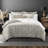 Indali Taupe/Beige Standard Cotton 2 Piece Comforter Set-73673887
