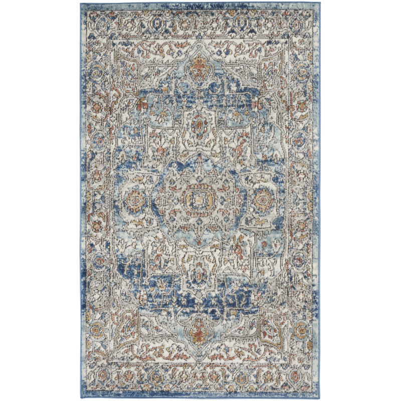 Tapis beige Freeda, Rectangle 3 pi x 5 pi