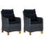 Chaise longue avec coussins 3 pièces Brundon-445863414