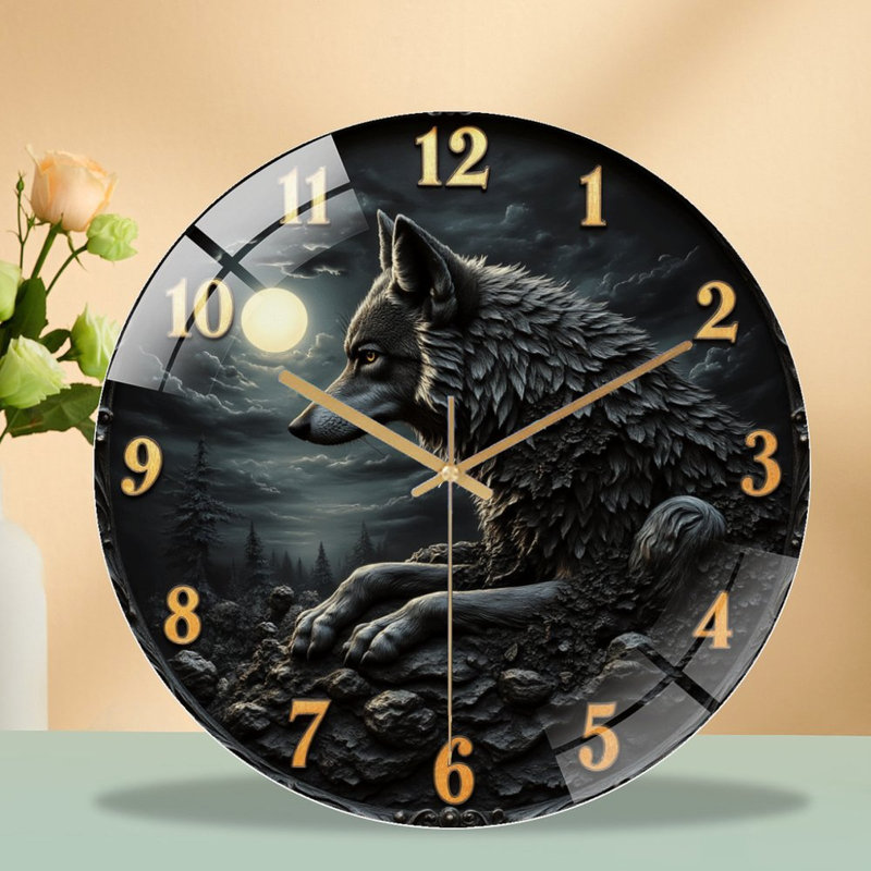 Horloge murale 12 po