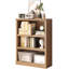 Bibliothèque à 2 niveaux 30 ", étagère de rangement pour bureau à domicile avec tablette réglable-495982573-495982568