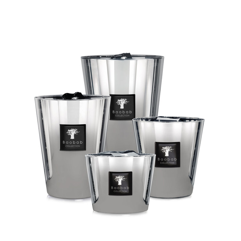 Les Exclusives Platinum, 13.8" H x 9.36" W x 9.36" D