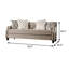 Canapé transitionnel l 90,4 po, brun clair-1793903328