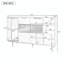 Armoire d'appoint avec tablettes réglables Jonnelle-120249652