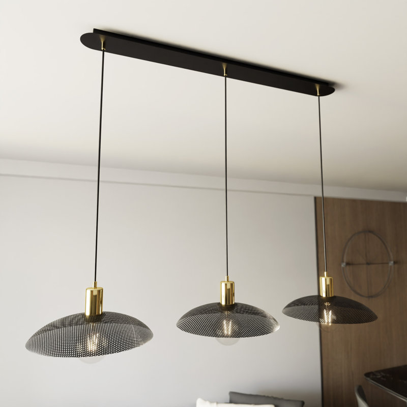 Aadison 3 - Light Pendant, Black