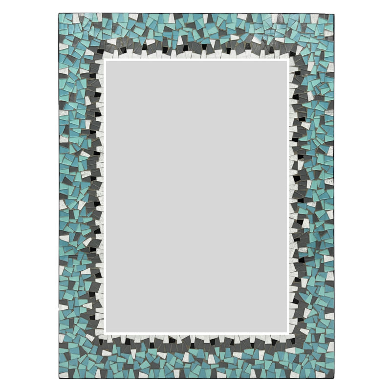 Miroir mural en mosaïque Zorigs