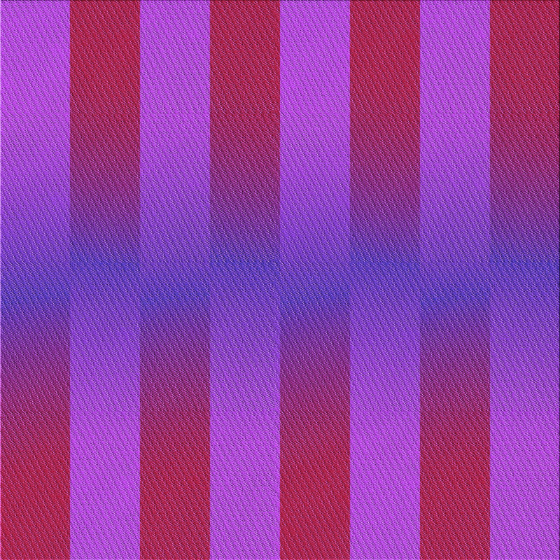 Tapis rouge / mauve en laine, Carré 8 pi