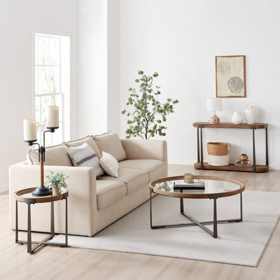 Aeriel Cross Legs Coffee Table