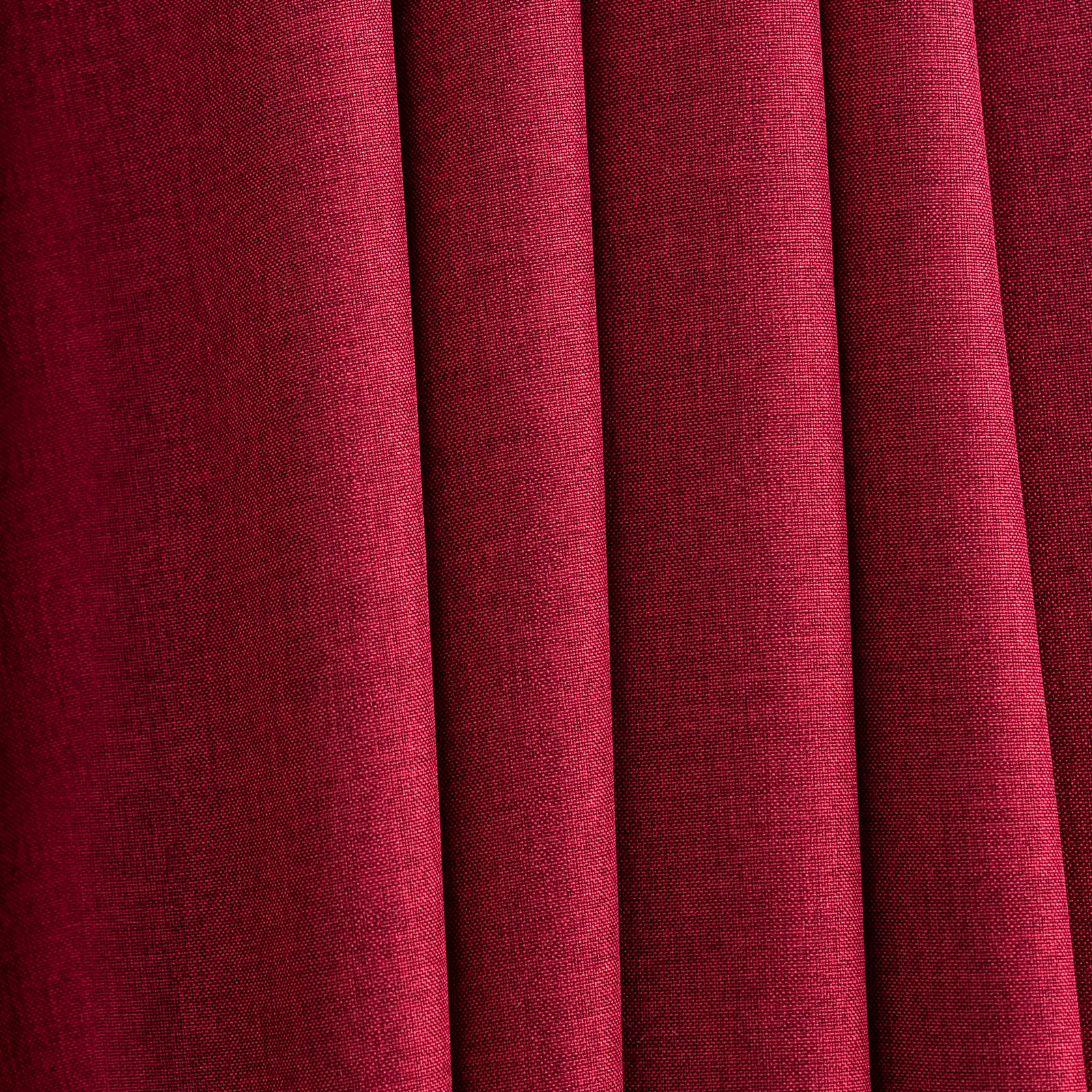 Room Darkening Synthetic Curtain, Pomegranate, 56" W x 45" L