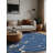 Machine Washable Gray Area Rug-1903334586