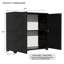 Armoire de rangement extérieure en résine imperméable Kiniant-120142145