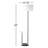 Jacinta 65'' Tray Table Floor Lamp-1512736543