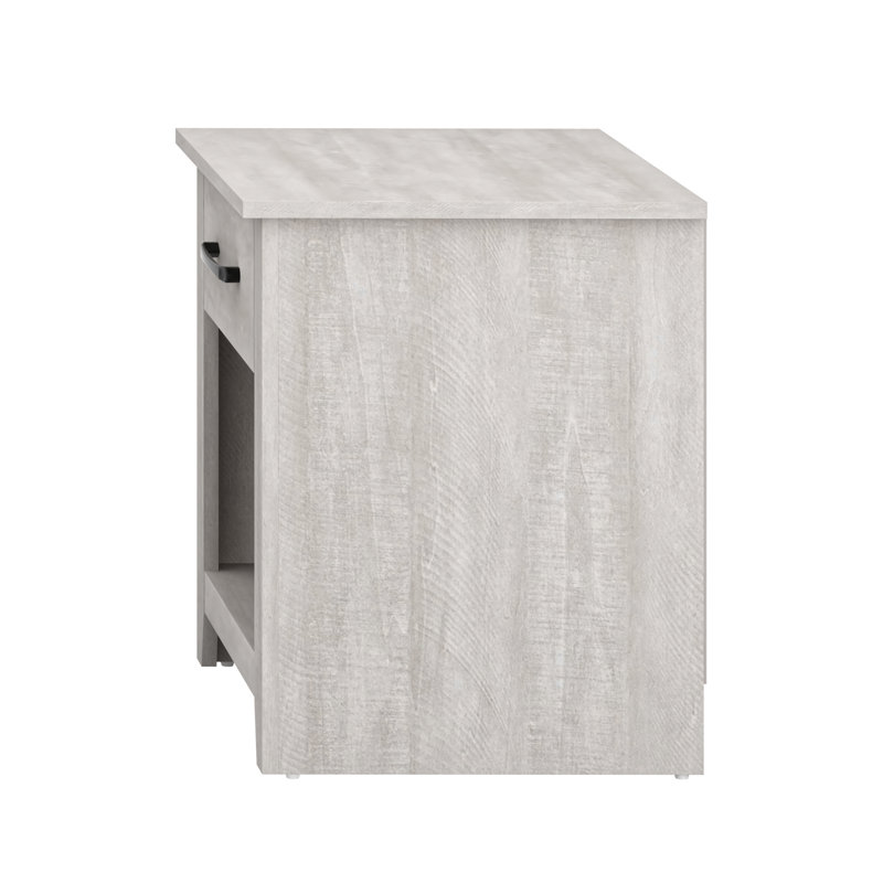 Walter 1 Drawer Nightstand, Dusty Gray Oak