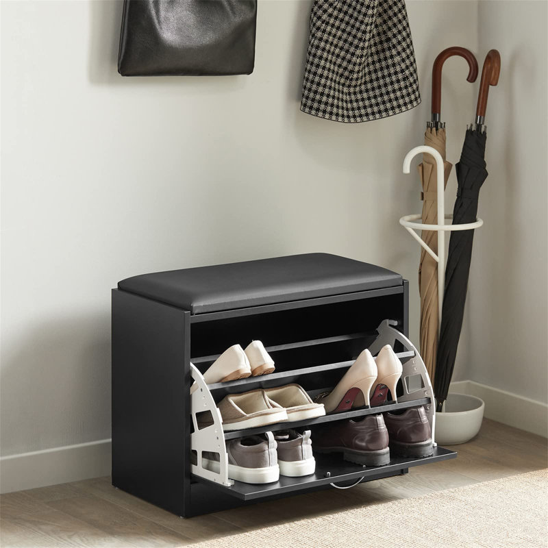 6 Pair Shoe Storage Bench