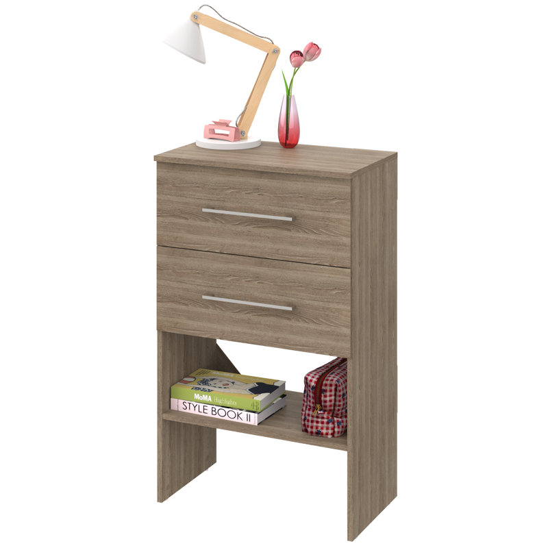 Suitesymphony Base Unit With 2 Drawers, Brown
