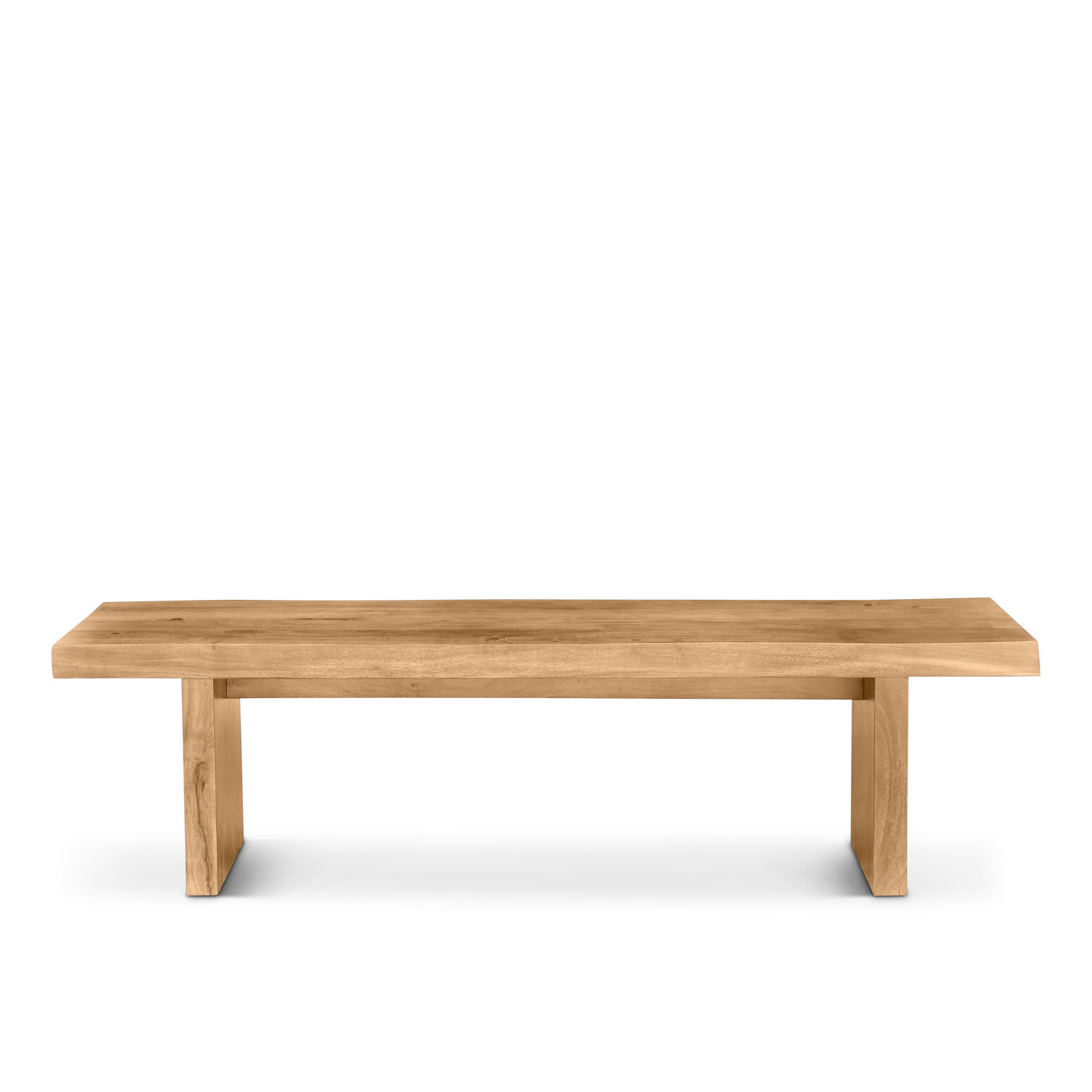 Colin Dining Bench, 18" H x 78" W x 15" D, Teak