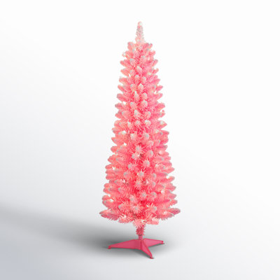 54' Lighted Artificial Christmas Tree