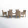 Fleur 6 - Person Premium All-Weather Wicker Patio Dining Set with Rectangular Table , Cushions Included